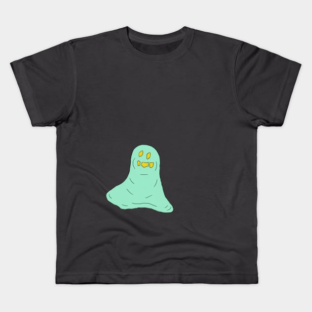 Green Blob - The Oddball Aussie Podcast Kids T-Shirt by OzOddball